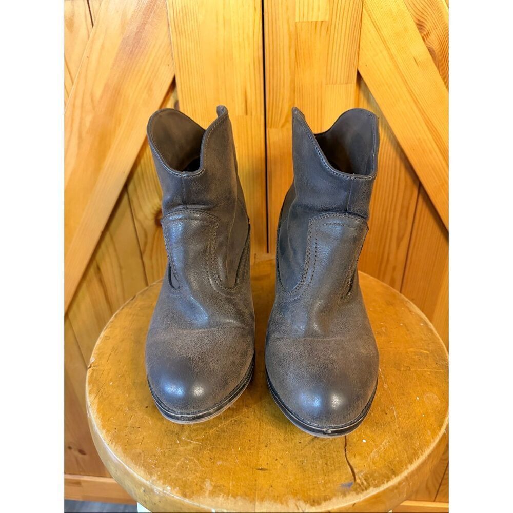 Rocket Dog Brown Boots Booties Size 8 - Picture 2 of 8